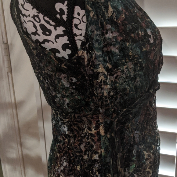 Karen Kane sheer blouse must see! - Picture 3 of 12